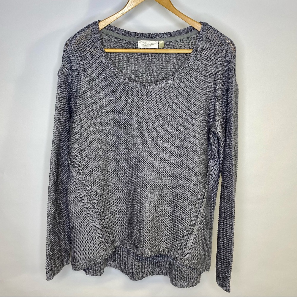 RD Style loose knit long sleeved sweater